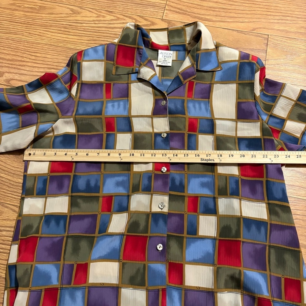 Vintage Allison Daley Blouse 18W - Picture 4 of 7